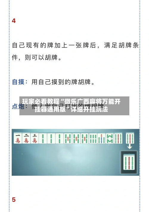 玩家必看教程“微乐广西麻将万能开挂器通用版	”详细开挂玩法-第1张图片
