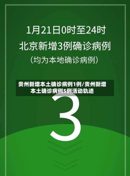 贵州新增本土确诊病例1例/贵州新增本土确诊病例5例活动轨迹-第1张图片