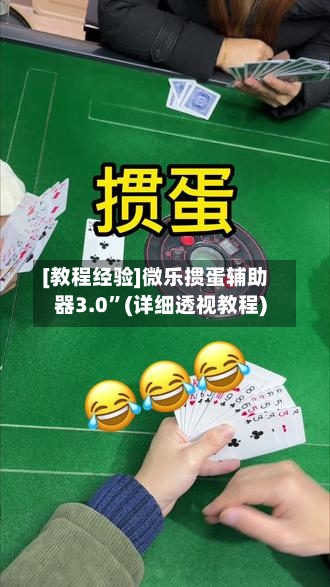 [教程经验]微乐掼蛋辅助器3.0”(详细透视教程)-第2张图片