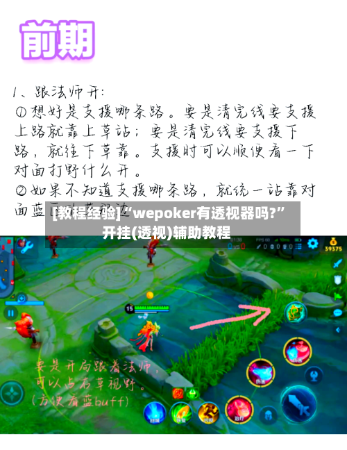 [教程经验]“wepoker有透视器吗?	”开挂(透视)辅助教程-第2张图片