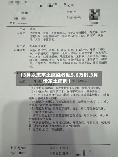 【3月以来本土感染者超5.6万例,3月份本土病例】-第1张图片