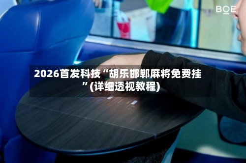 2026首发科技“胡乐邯郸麻将免费挂	”(详细透视教程)-第1张图片