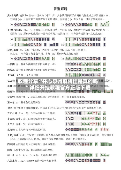 教程分享“开心泉州麻将挂是真的吗”详细开挂教程官方正版下载-第2张图片
