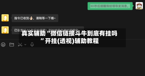 真实辅助“微信链接斗牛到底有挂吗”开挂(透视)辅助教程-第1张图片