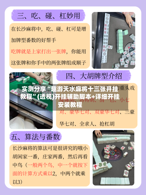实测分享“趣游天水麻将十三张开挂教程”(透视)开挂辅助脚本+详细开挂安装教程-第1张图片