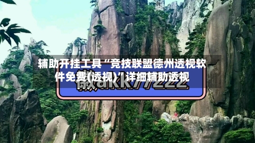 辅助开挂工具“竞技联盟德州透视软件免费(透视)”详细辅助透视-第1张图片