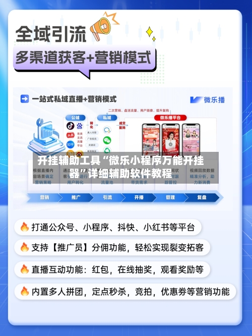 开挂辅助工具“微乐小程序万能开挂器	”详细辅助软件教程-第1张图片