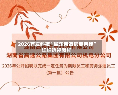 2026首发科技“微乐亲友房专用挂”详细透视教程-第1张图片