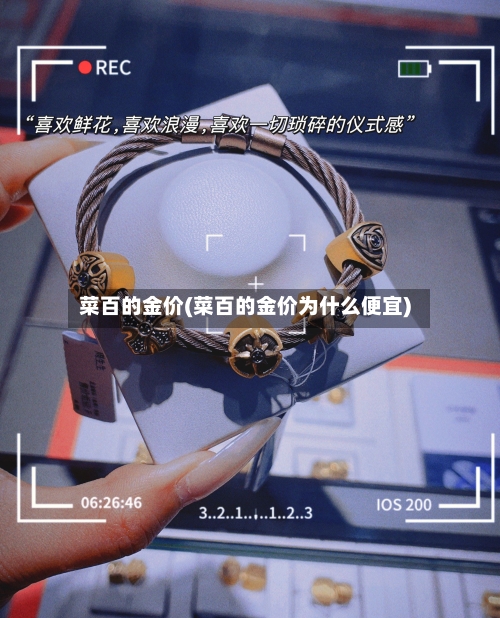 菜百的金价(菜百的金价为什么便宜)-第3张图片