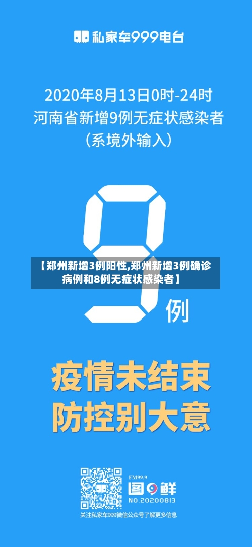 【郑州新增3例阳性,郑州新增3例确诊病例和8例无症状感染者】-第2张图片