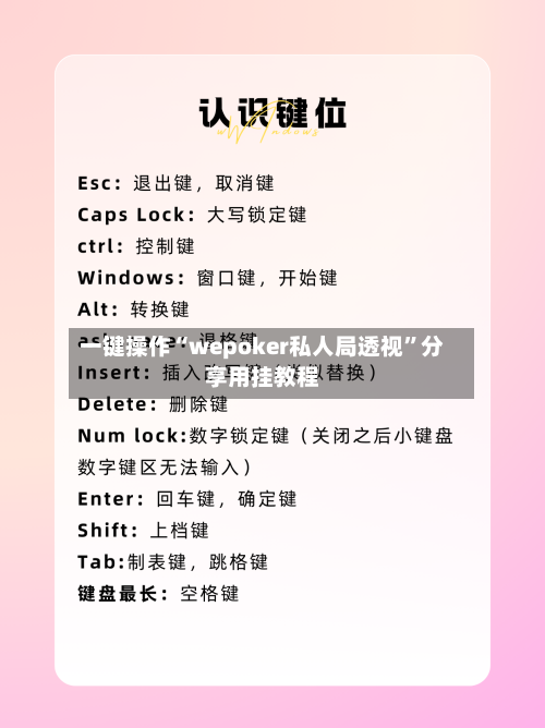 一键操作“wepoker私人局透视”分享用挂教程-第2张图片