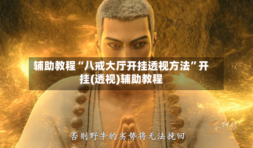 辅助教程“八戒大厅开挂透视方法”开挂(透视)辅助教程-第2张图片