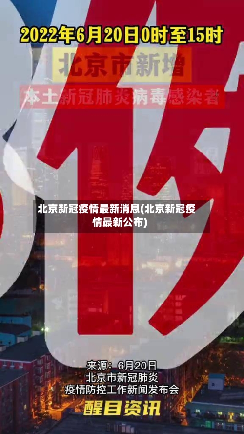 北京新冠疫情最新消息(北京新冠疫情最新公布)-第1张图片