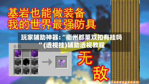 玩家辅助神器:“衢州都莱双扣有挂吗”(透视挂)辅助透视教程-第1张图片