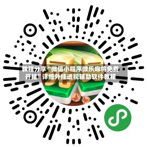 教程分享“微信小程序微乐麻将免费开挂”详细外挂透视辅助软件教程-第2张图片