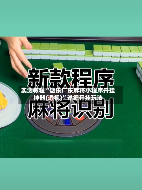 实测教程“微乐广东麻将小程序开挂神器(透视)	”详细开挂玩法-第2张图片