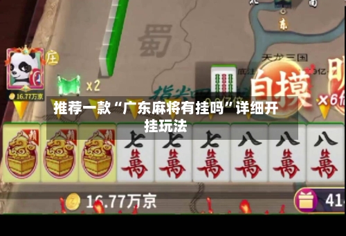 推荐一款“广东麻将有挂吗	”详细开挂玩法-第2张图片