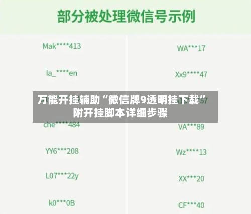 万能开挂辅助“微信牌9透明挂下载	”附开挂脚本详细步骤-第1张图片