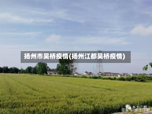 扬州市吴桥疫情(扬州江都吴桥疫情)-第2张图片