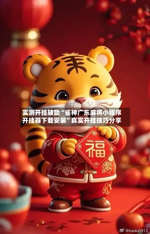 实测开挂辅助“雀神广东麻将小程序开挂器下载安装	”真实开挂技巧分享-第1张图片
