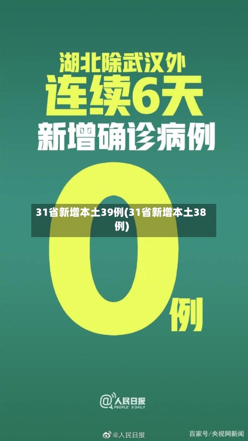 31省新增本土39例(31省新增本土38例)-第1张图片