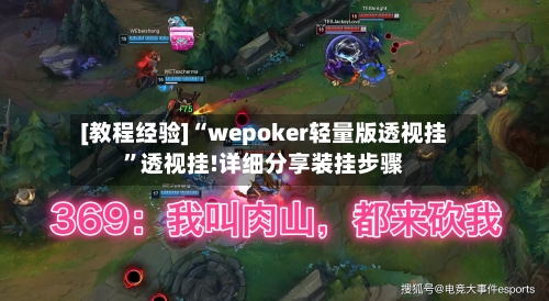 [教程经验]“wepoker轻量版透视挂”透视挂!详细分享装挂步骤-第3张图片