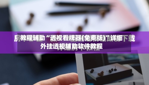 教程辅助“透视看牌器(免费版)”详细外挂透视辅助软件教程-第1张图片
