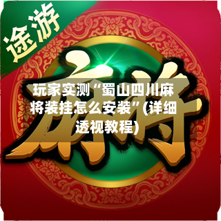 玩家实测“蜀山四川麻将装挂怎么安装	”(详细透视教程)-第2张图片