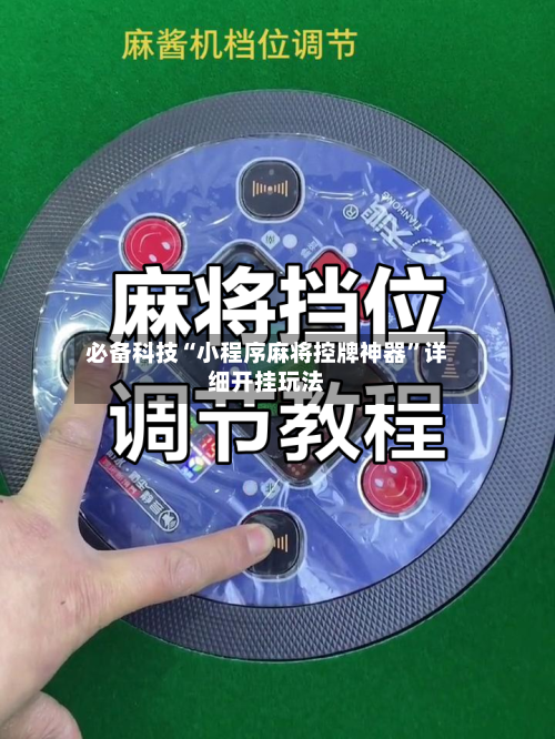 必备科技“小程序麻将控牌神器”详细开挂玩法-第2张图片