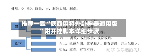 推荐一款“陕西麻将外卦神器通用版	”附开挂脚本详细步骤-第2张图片