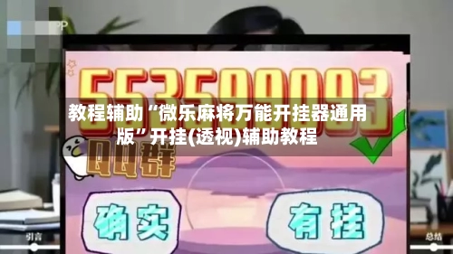 教程辅助“微乐麻将万能开挂器通用版”开挂(透视)辅助教程-第3张图片