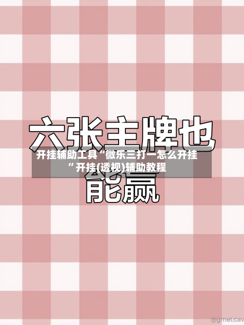 开挂辅助工具“微乐三打一怎么开挂”开挂(透视)辅助教程-第2张图片