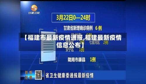 【福建市最新疫情通报,福建最新疫情信息公布】-第3张图片