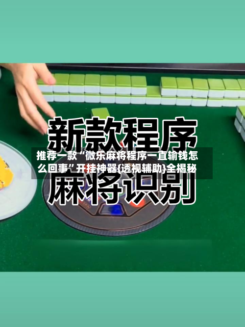 推荐一款“微乐麻将程序一直输钱怎么回事”开挂神器{透视辅助}全揭秘-第2张图片