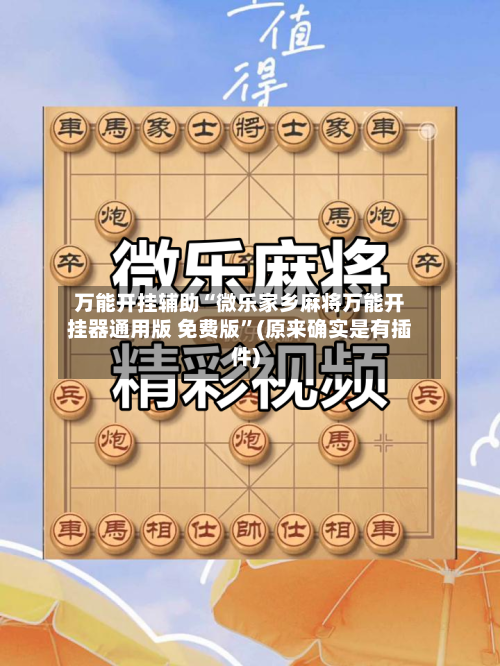 万能开挂辅助“微乐家乡麻将万能开挂器通用版 免费版”(原来确实是有插件)-第2张图片