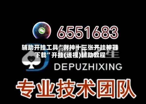 辅助开挂工具“财神十三张开挂神器下载	”开挂(透视)辅助教程-第1张图片