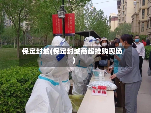 保定封城(保定封城商超抢购现场)-第1张图片