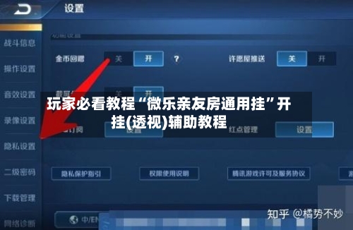 玩家必看教程“微乐亲友房通用挂”开挂(透视)辅助教程-第1张图片
