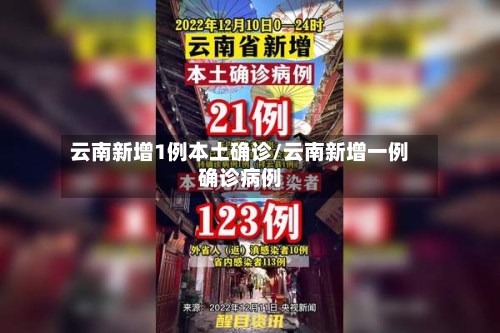 云南新增1例本土确诊/云南新增一例确诊病例-第3张图片