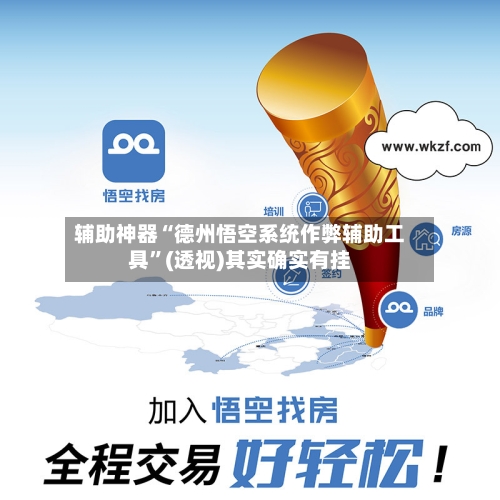 辅助神器“德州悟空系统作弊辅助工具”(透视)其实确实有挂-第1张图片