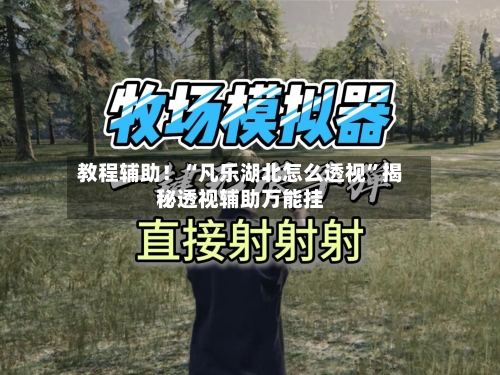 教程辅助！“凡乐湖北怎么透视	”揭秘透视辅助万能挂-第3张图片