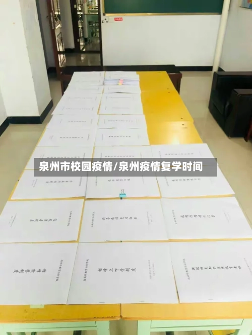 泉州市校园疫情/泉州疫情复学时间-第1张图片