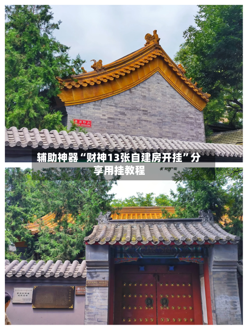 辅助神器“财神13张自建房开挂	”分享用挂教程-第1张图片