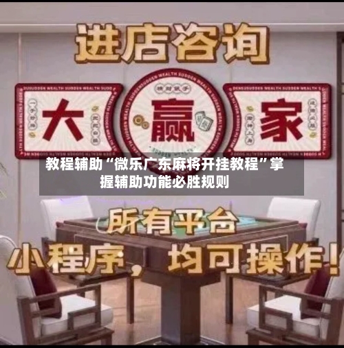 教程辅助“微乐广东麻将开挂教程”掌握辅助功能必胜规则-第1张图片