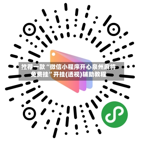 推荐一款“微信小程序开心泉州麻将免费挂”开挂(透视)辅助教程-第3张图片