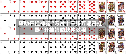 辅助开挂神器“方片十三张万能开挂器”开挂辅助软件教程-第1张图片
