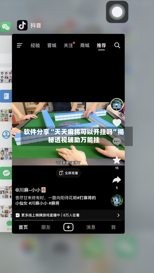 软件分享“天天麻将可以开挂吗	”揭秘透视辅助万能挂-第2张图片