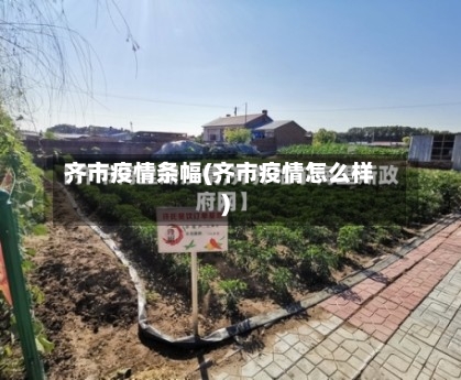 齐市疫情条幅(齐市疫情怎么样)-第2张图片