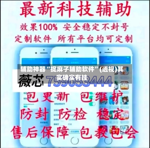 辅助神器“捉麻子辅助软件	”(透视)其实确实有挂-第1张图片