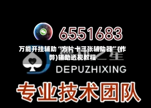 万能开挂辅助“方片十三张辅助器	”(作弊)辅助透视教程-第1张图片